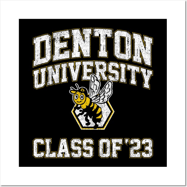 Denton University Class of 23 Wall Art by huckblade